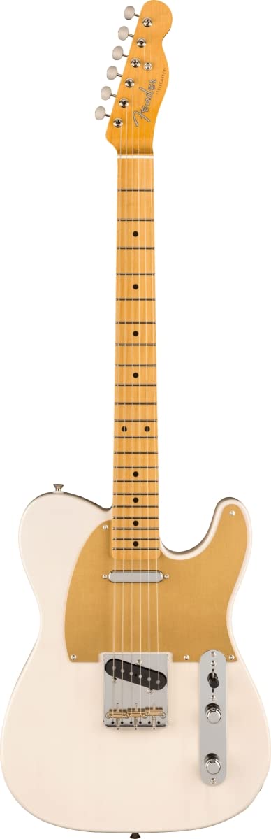 Amazon | Fender/JV Modified 50s Telecaster Maple Fingerboard White